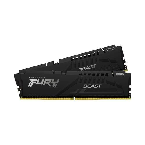 Kingston Technology FURY Beast 64GB 6000MT/s DDR5 CL36 DIMM (Kit of 2) Black EXPO