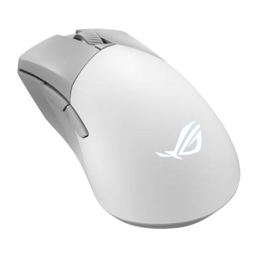 ASUS ROG Gladius III Wireless Aimpoint White mouse Gaming Right-hand RF Wireless + Bluetooth + USB Type-A Optical 36000 DPI