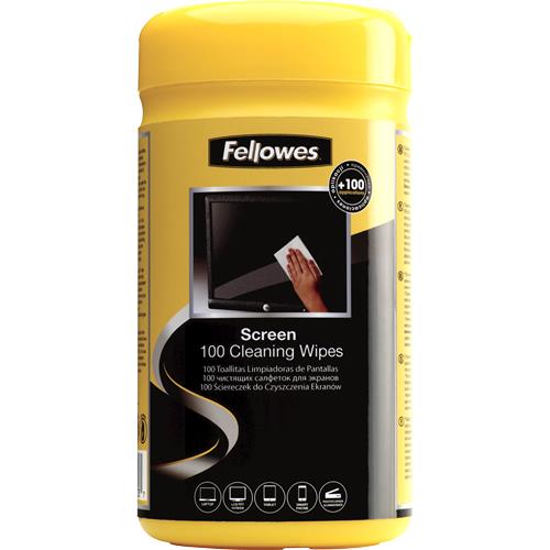 Fellowes 9970330 equipment cleansing kit LCD/LED/Plasma LCD/TFT/Plasma Equipment cleansing wipes