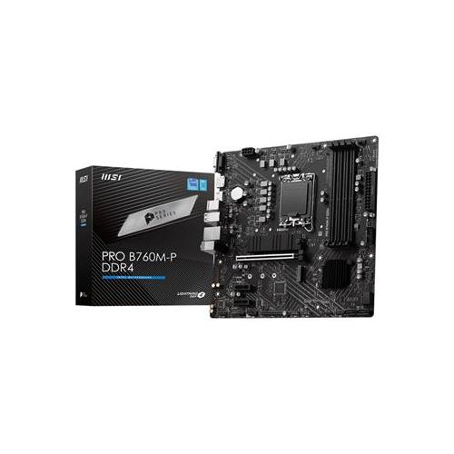 MSI PRO B760M-P DDR4 motherboard Intel B760 LGA 1700 micro ATX