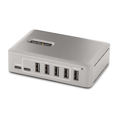 Photos - Card Reader / USB Hub Startech.com 10-Port USB-C Hub - 8x USB-A/2x USB-C - Self-Powered w/65W Power Supply - USB 3.1 10Gbps - Desktop/Laptop USB H 