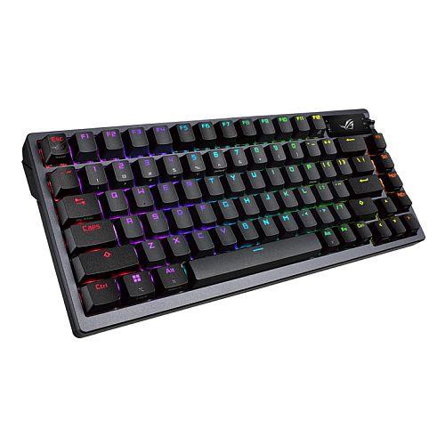 ASUS ROG Azoth keyboard Gaming USB + RF Wireless + Bluetooth QWERTY US English Black