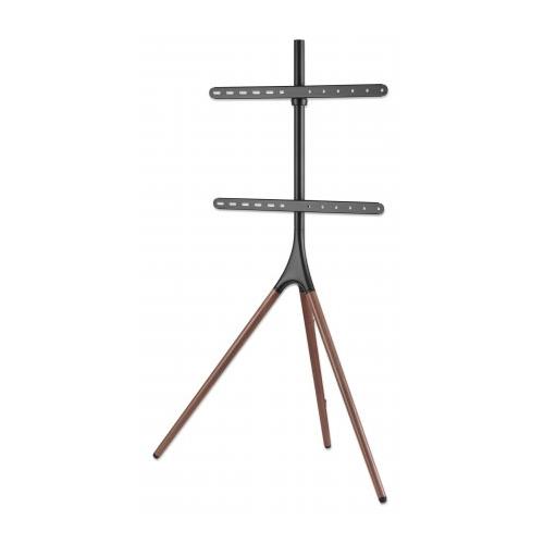 Manhattan Tripod Floor Mount for TV & Monitors Stand Assembly For screens: 37" to 65" VESA compatibility: all between 200x200 to 600x400mm - check the dimensions of the four mounting holes on back of screen to ensure it fits Max 32kg Black LFD