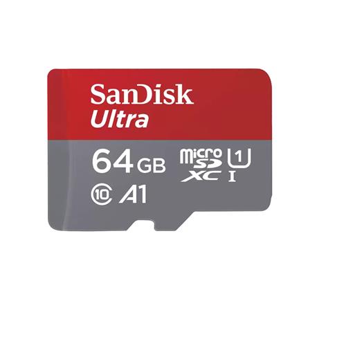 Photos - Memory Card SanDisk Ultra 64 GB MicroSDXC Class 10 UHS-I Class 1 (U1) Magnet proof Shock resistant Temperature proof Waterproof X-ray pr 