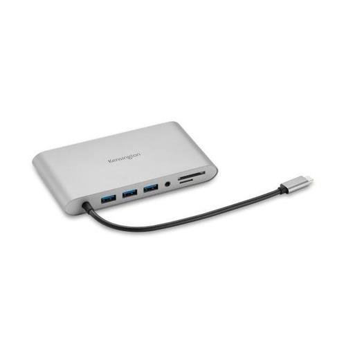 Kensington UH1440P USB-C 5Gbps Dual Video Driverless Mobile Dock 85W Pass-Through Power DP/HDMI/VGA