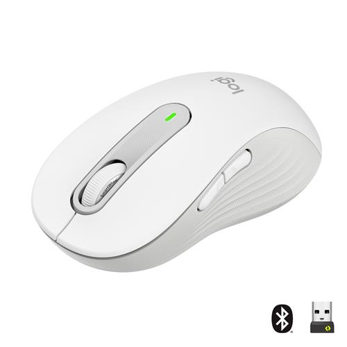 Logitech Signature M650 L Wireless Mouse Right-hand Optical Bluetooth 4000 DPI White