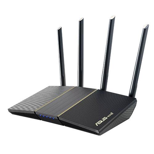 ASUS RT-AX57 wireless router Gigabit Ethernet Dual-band (2.4 GHz / 5 GHz) Black