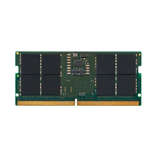 Kingston Technology KCP556SS8-16. Component for: Laptop Internal memory: 16 GB Memory layout (modules x size): 1 x 16 GB Internal memory type: DDR5 Memory form factor: 262-pin SO-DIMM CAS latency: 46