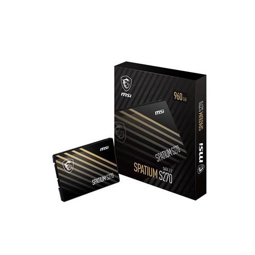 MSI Spatium S270 SATA 2.5 480GB 2.5" Serial ATA III 3D NAND