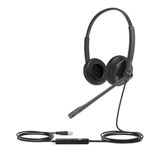 Yealink Headset UH34 Dual Teams With Mic UH34 DUAL TEAMS