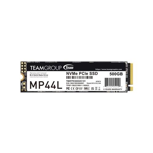 Team Group MP44L TM8FPK500G0C101 internal solid state drive 500 GB M.2 PCI Express 4.0 NVMe SLC