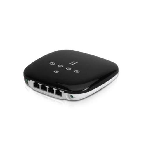 Ubiquiti Fiber WiFi wireless router Gigabit Ethernet Black