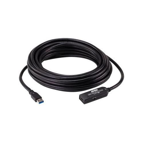 ATEN UE331C USB cable USB 3.2 Gen 1 (3.1 Gen 1) 10 m USB A 5 Gbit/s Black