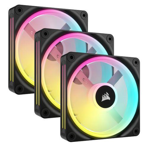 Corsair Air CO-9051002-WW computer cooling system Computer case Fan 12 cm Black 3 pc(s)