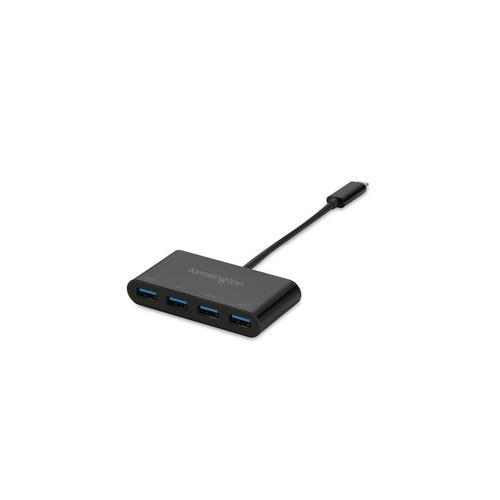 Kensington CH1200 USB-C 10Gbps 4-Port Hub. Package width: 85 mm Package depth: 125 mm Package height: 17 mm. Master (outer) case net weight: 1.07 kg Master (outer) case width: 98 mm Master (outer) case length: 190 mm