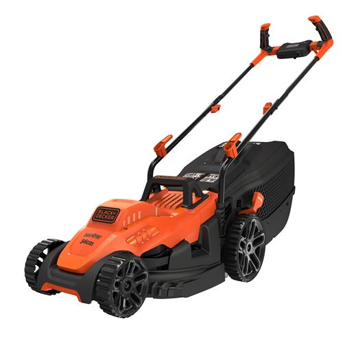 Black & Decker BEMW461BH-GB lawn mower Push lawn mower AC Black Orange