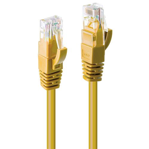 Lindy 5m Cat.6 U/UTP Network Cable Yellow