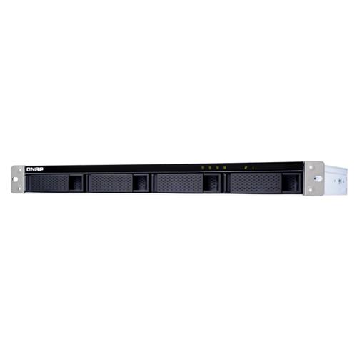 QNAP TL-R400S storage drive enclosure HDD/SSD enclosure Black Grey 2.5/3.5"