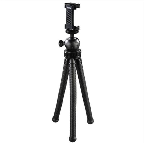 Hama FlexPro. Number of legs: 3 leg(s). Height (max): 27 cm Height (min): 16 cm Weight: 348 g. Product colour: Black