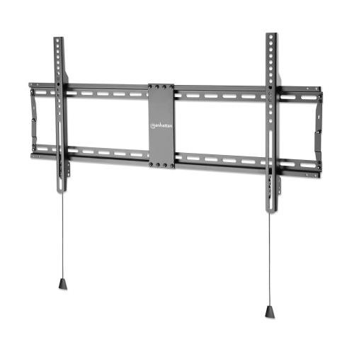 Manhattan Wall Mount for TV & Monitors (Fixed Low Profile) For screens 43" to 100" VESA compatibility: all between 200x200mm to 800x400mm - check the dimensions of the four mounting holes on back of screen to ensure it fits Max 70kg Black Bracke