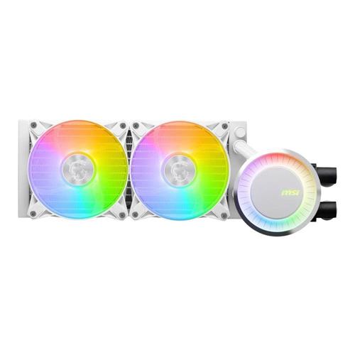 MSI MAG Coreliquid E240 WHITE Motherboard Processor All-in-one liquid cooler 12 cm