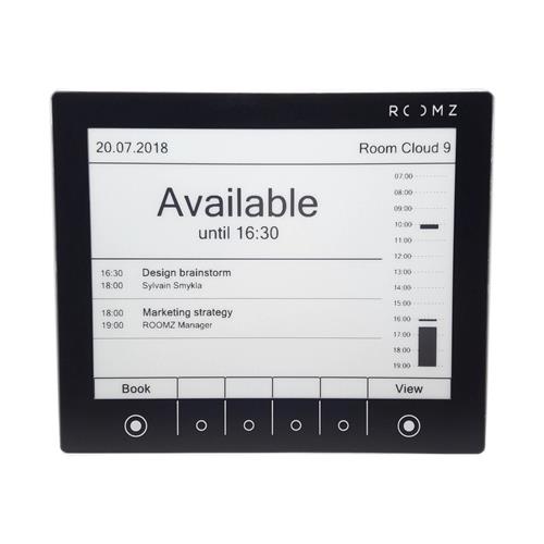 ROOMZ Display SILVER Including Software Subscription (1 Year "ROOM BASIC")