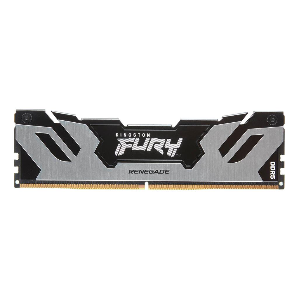 Kingston Technology FURY 64GB 6400MT/s DDR5 CL32 DIMM (Kit of 2) Renegade Silver XMP
