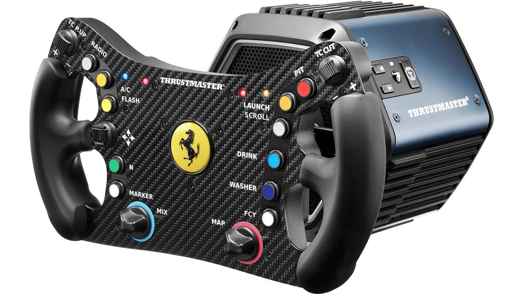 Thrustmaster Ferrari 488 GT3 Wheel Add‑On (Black, USB, Analogue/Digital) - Image 4