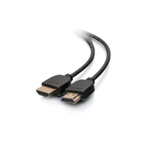 Photos - Cable (video, audio, USB) C2G 3ft  Plus Series Slim Flexible High Speed HDMI Cable with Ethernet 41363 (0.9m)