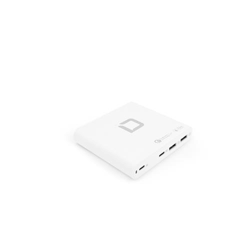DICOTA D31893. Charger type: Indoor Charger compatibility: Laptop Smartphone Tablet. Maximum output voltage: 20 V. USB Type-C ports quantity: 2 Fast charging. Product colour: White