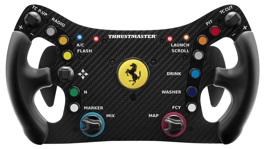 Thrustmaster Ferrari 488 GT3 Wheel Add‑On (Black, USB, Analogue/Digital) - Image 2