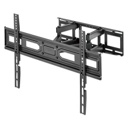 Manhattan Wall Mount for TV & Monitors (Full Motion) For screens 32" to 65" VESA compatibility: all between 100x100mm to 600x400mm - check the dimensions of the four mounting holes on back of screen to ensure it fits Max 40kg Black Bracket Life