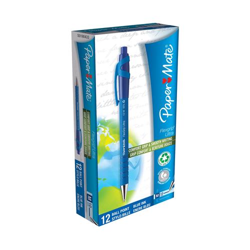 Papermate Paper Mate FlexGrip Ultra Retractable Ballpoint Pens, Medium