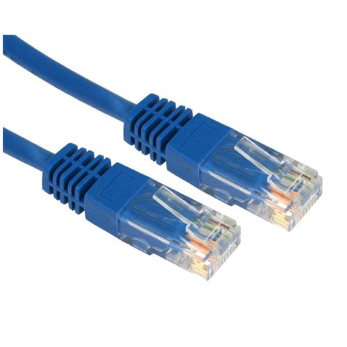 Cables Direct Cat5e 15m networking cable Blue U/UTP (UTP)