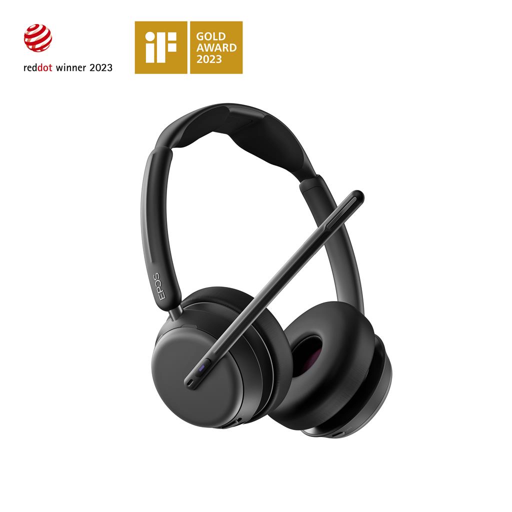 EPOS IMPACT 1061T Double-side Bluetooth headset with stand