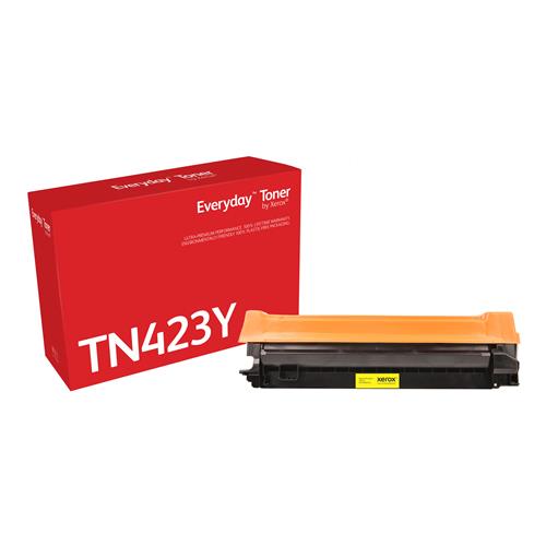 Photos - Other Consumables Xerox Everyday Yellow Toner by  compatible with Brother TN-423Y High capacity 006R04762 