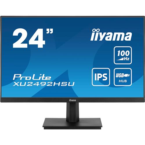 iiyama ProLite XU2492HSU-B6 computer monitor 60.5 cm (23.8") 1920 x 1080 pixels Full HD LED Black