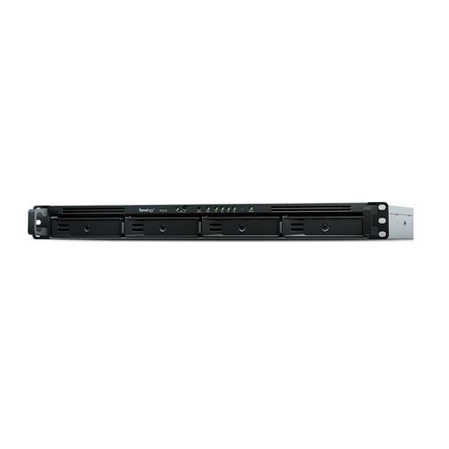 Synology RX418 disk array 0 TB Rack (1U) Black Grey