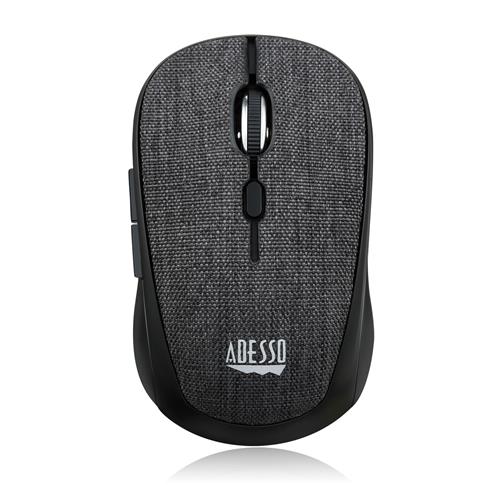 Adesso iMouse S80B Ambidextrous Optical RF Wireless 1600 DPI Black Grey