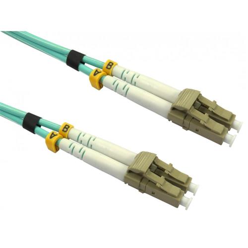 Cables Direct FB4M-LCLC-020D InfiniBand/fibre optic cable 2 m LC LC/UPC Aqua colour