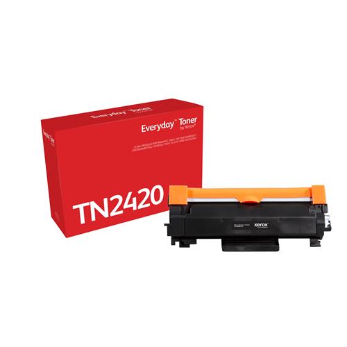 Everyday Mono Toner by Xerox compatible with Brother TN2420 High capacity