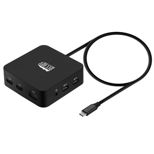 Adesso 10-IN-1 USB-C MULTIPORT DOCKING STATION 65W interface cards/adapter