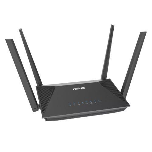 ASUS RT-AX52 wireless router Gigabit Ethernet Dual-band (2.4 GHz / 5 GHz) Black