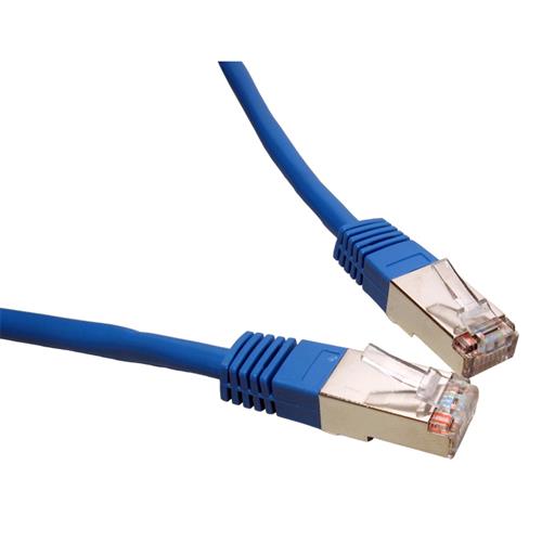 Photos - Cable (video, audio, USB) Cables Direct Cat5e 5m networking cable Blue EUT-705B