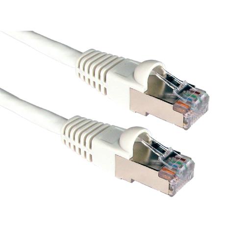 Cables Direct Cat6a 5m networking cable White S/FTP (S-STP)