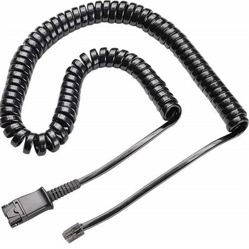 Photos - Cable (video, audio, USB) HP Poly U10P-S Cable. Product type: Cable. Weight: 67 g. Product colour: Black 784S0AA 