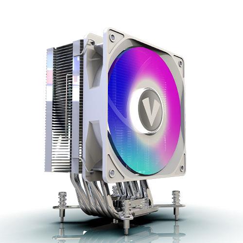 VIDA Boreas. Type: Air cooler Fan diameter: 12 cm Rotational speed (min): 500 RPM Rotational speed (max): 2000 RPM Bearing type: Hydraulic. Voltage: 12 V. Width: 124 mm Depth: 76 mm Height: 156 mm. Product colour: White