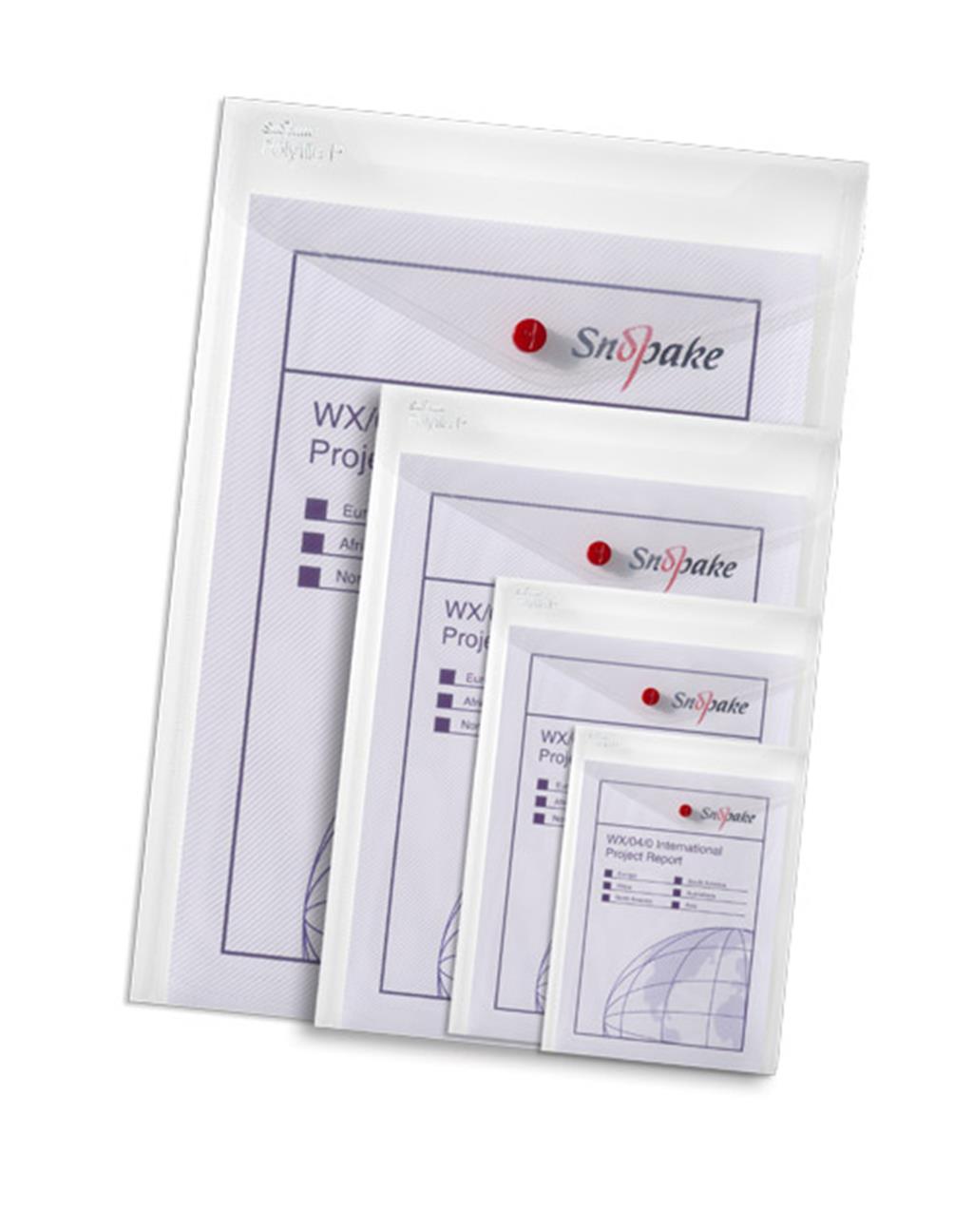 Snopake Polyfile P A5 Clear- 5 Files 13280