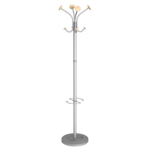 Alba PMVIENA coat rack Floorstanding 8 hook(s) Silver