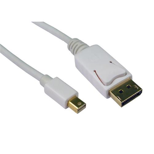 Cables Direct CDLMDP-103. Cable length: 3 m Connector 1: DisplayPort Connector 2: Mini DisplayPort. Quantity per pack: 1 pc(s)